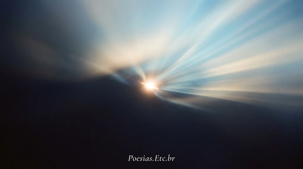 Ilustração do poema “Um Clarão de Iluminação”