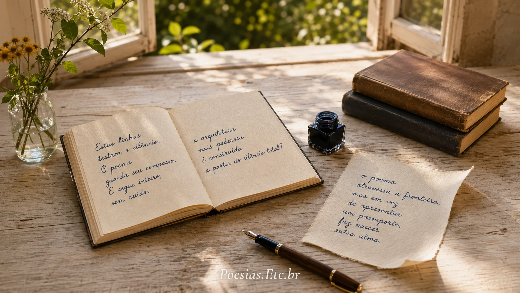 Imagem da página “Poemas”