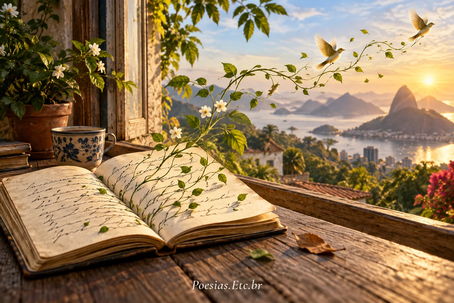 Imagem da página “Poesia e Vida”